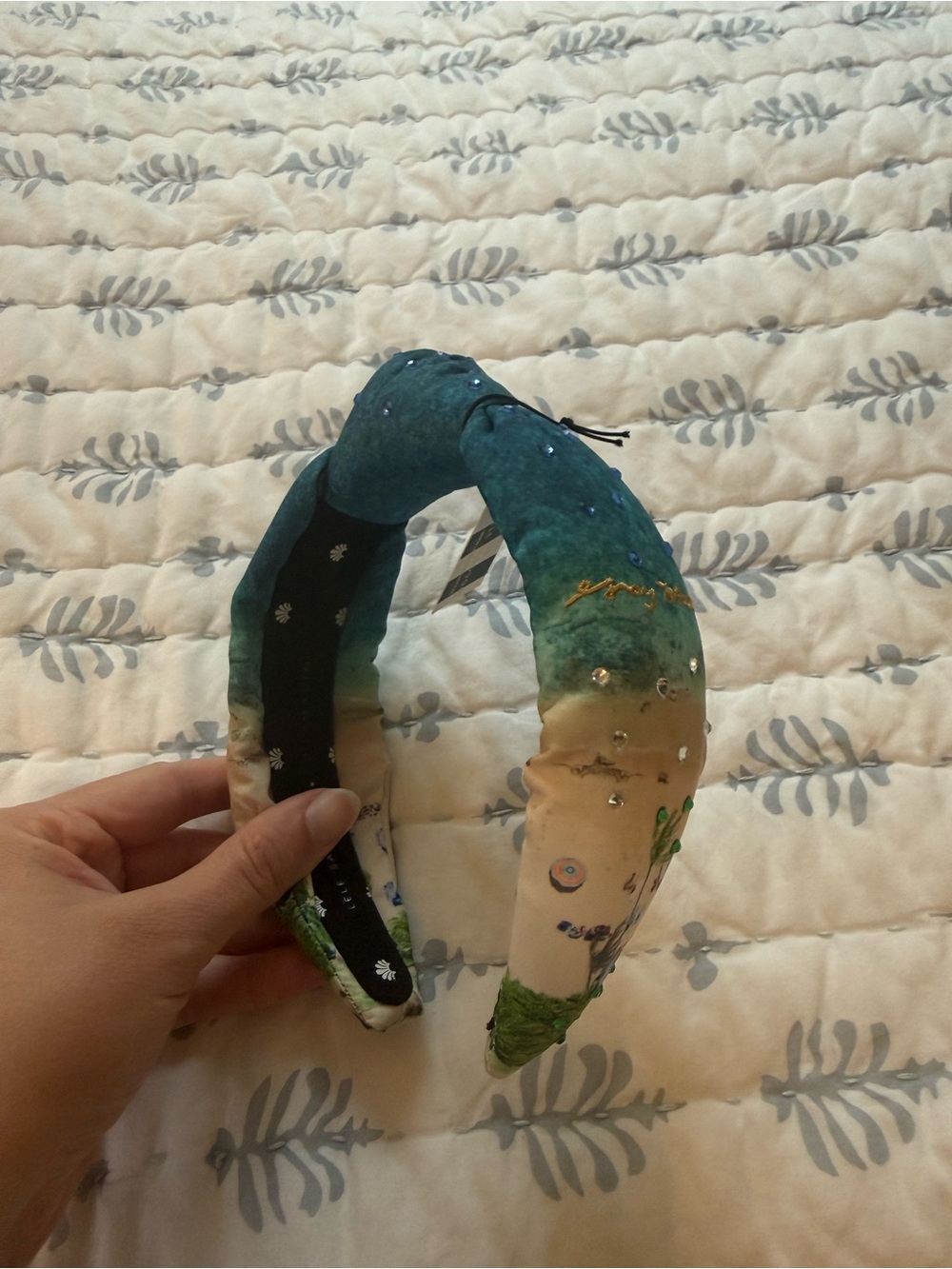Lele Sadoughi X Gray Malin Knotted Maui Headband